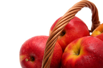 apples in basket