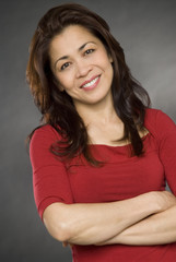 happy smiling asian woman