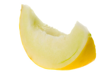 slice of honey white melon
