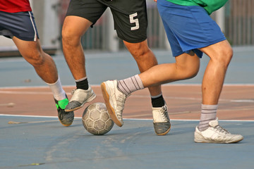 Fototapeta premium street football