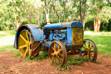 old tractor