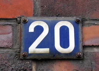 Hausnummer 20