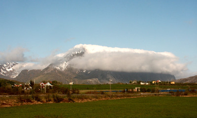 Fototapeta na wymiar bawełna chmury