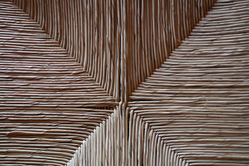 textura de palma en silla
