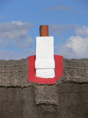 white chimney