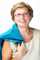 mid adult woman smiling