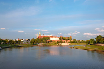 Fototapeta na wymiar Wawel panorama