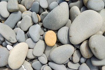 Fototapeta na wymiar beach-washed pebbles
