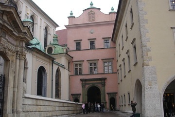 Fototapeta na wymiar Château de wawel (Cracovie)