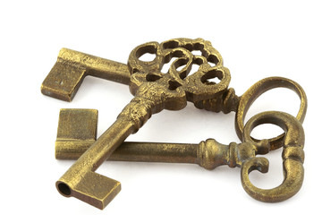 three old keys