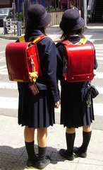 Foto op Canvas japanese schoolgirls © Rosemary Robenn