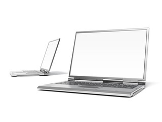 two laptop computers