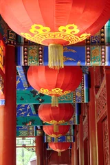 Schilderijen op glas lanternes chinoises © Delphotostock