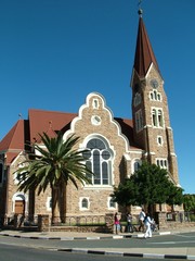 Fototapeta na wymiar Kościół w Windhoek
