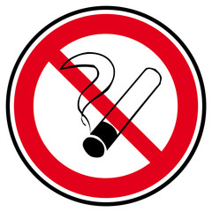 defense de fumer