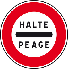 halte péage