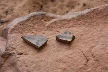 anasazi pottery shards