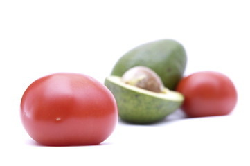 green and red