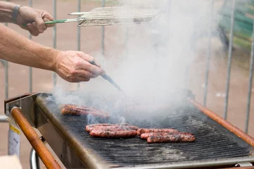 Foto op geborsteld aluminium Grill / Barbecue barbecue