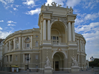 Fototapeta na wymiar Kiel Opera House Odessa