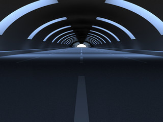 im tunnel