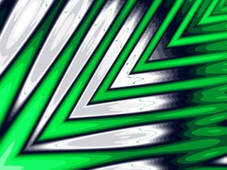 fractal green arrows