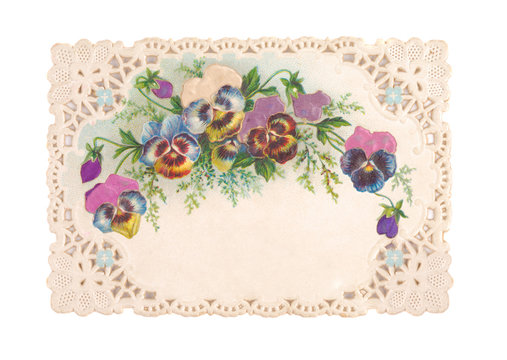 old-fashioned postcard