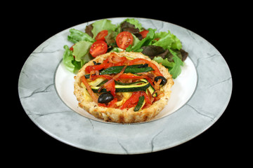 vegetable and ricotta tart 1