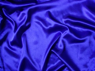 blue satin