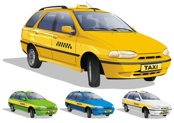 yellow taxi