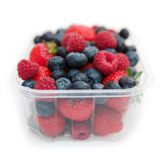 Punnet of fruits