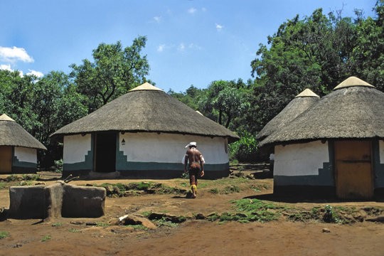 tribe huts