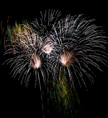 Naklejka premium firework art