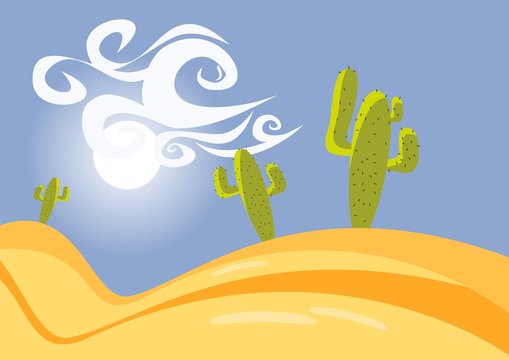 kaktus wüste sonne