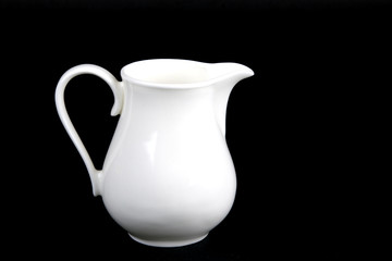 white pitcher