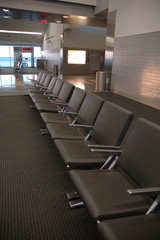 Naklejka na ściany i meble airport seating