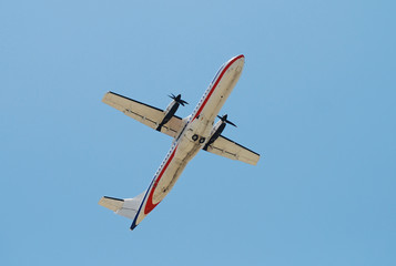 turboptop airplane for regional flights