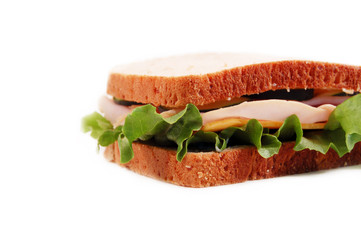 side of a sandwich