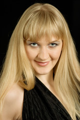Naklejka premium portrait of the beautiful woman.