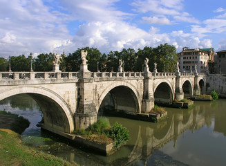 Fototapeta premium saint angelo bridge