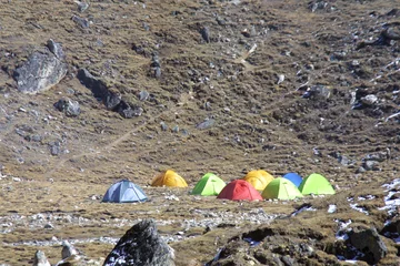 Poster expedition in nepal - base camp © Momentum
