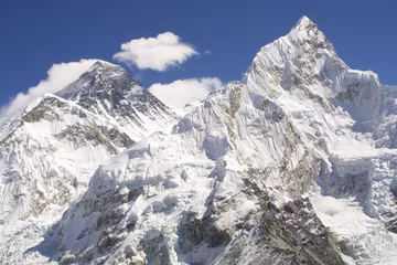 Deurstickers mount everest 8848 meter – nepal © Momentum