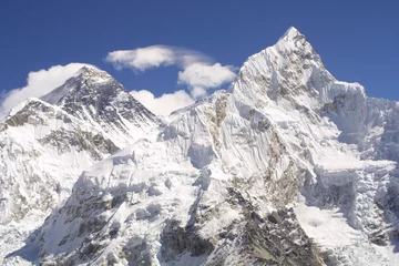 Crédence de cuisine en verre imprimé Everest mont everest 8848 mètres – népal