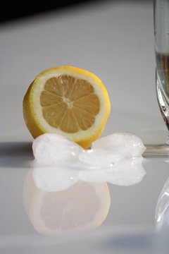 citron et glacon