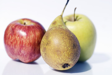 poire et pommes