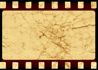 Grunge film frame