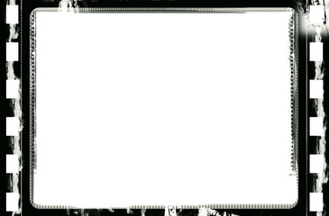Grunge film frame