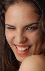 Fototapeta premium sexy smile