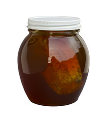 honeycomb in a jar
