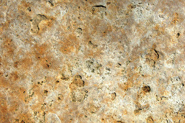 pitted stone